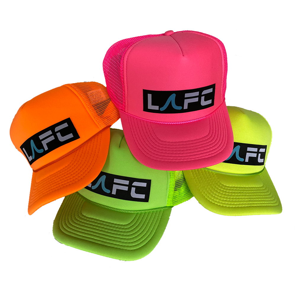 LA Foil Club Neon Hat - an absolute must have! Coming back Soon!