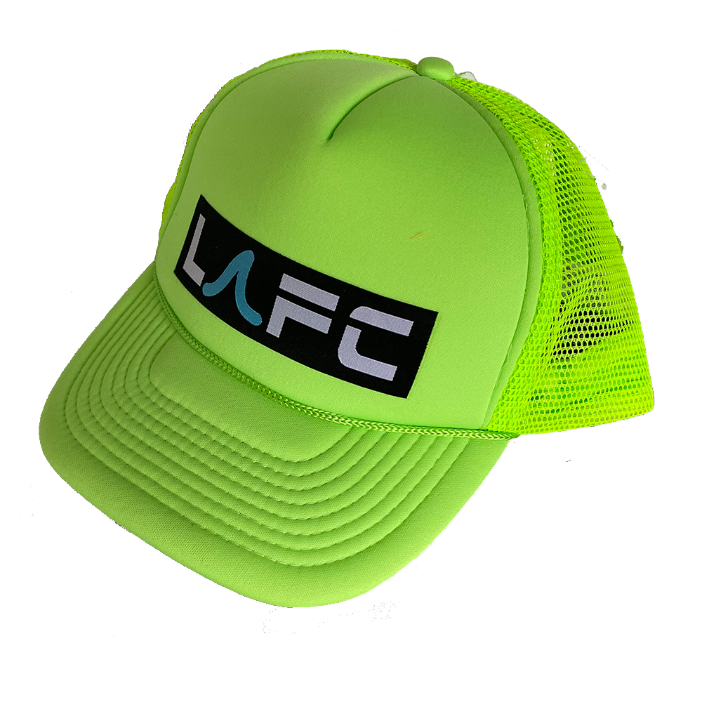 LA Foil Club Neon Hat - an absolute must have! Coming back Soon!