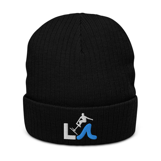 LAFC - Ribbed knit beanie