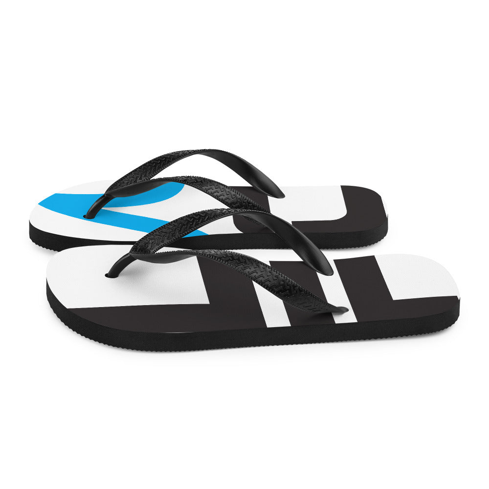 LA Foil Club Shakka Style Flip-Flops