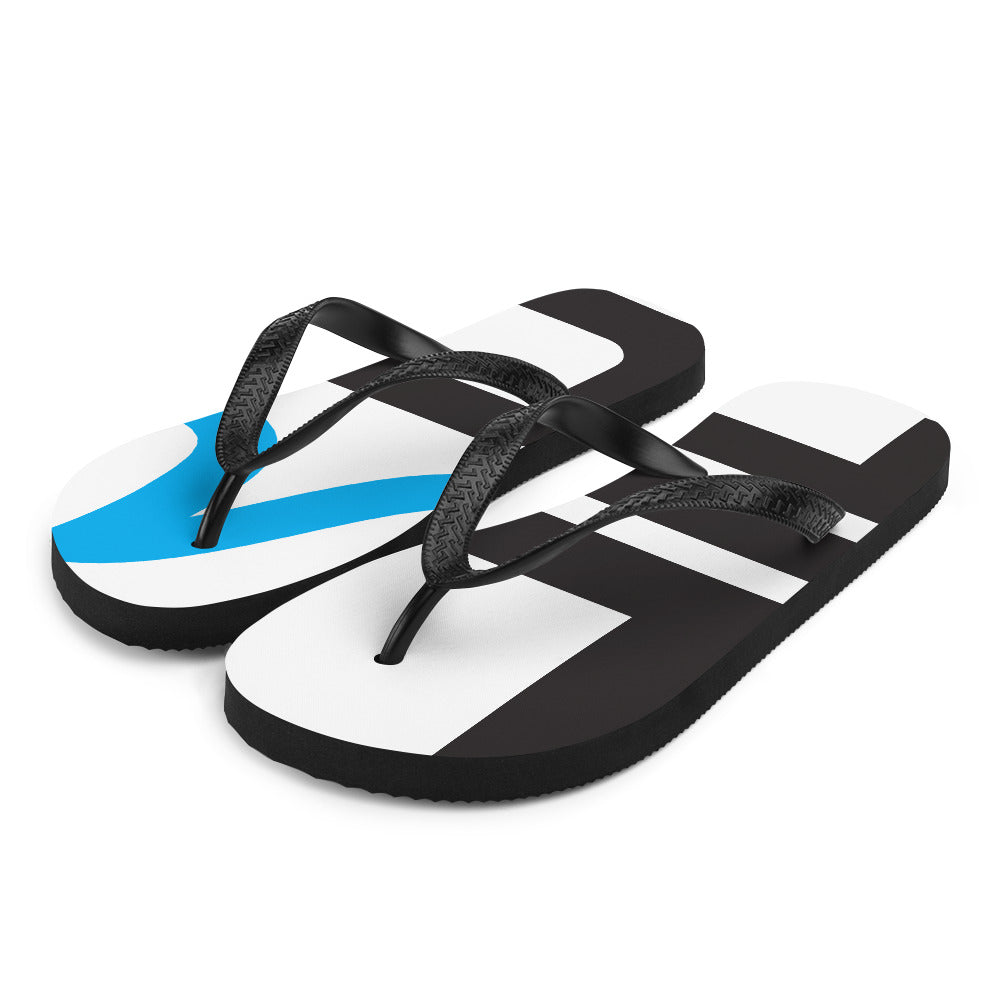 LA Foil Club Shakka Style Flip-Flops