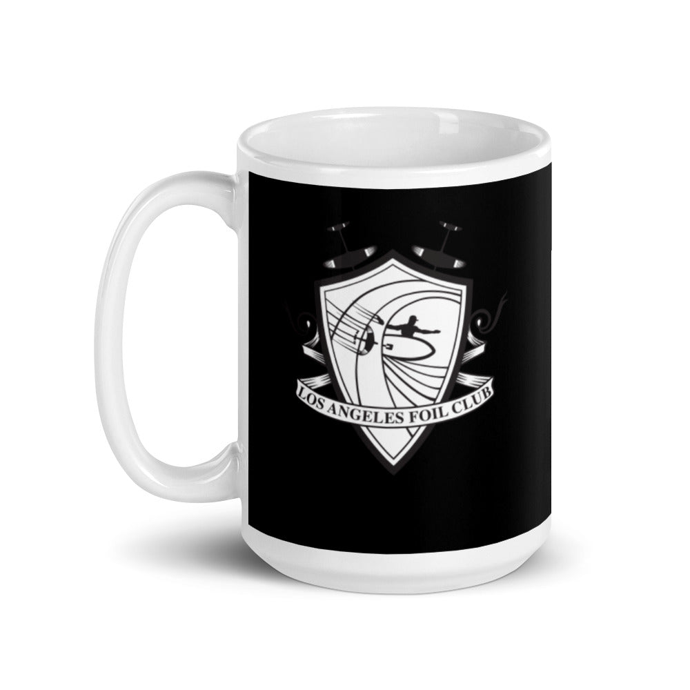 The Los Angeles Foil Club Shield mug - Black