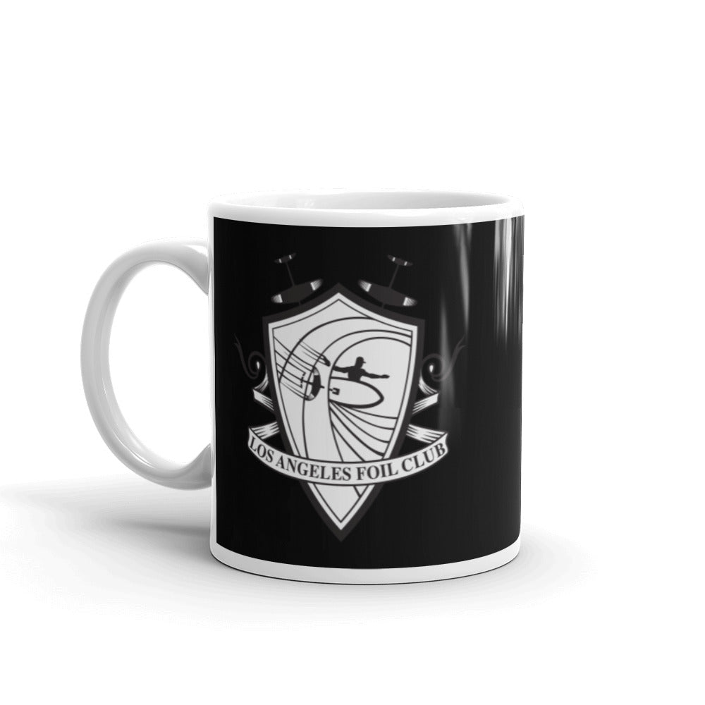 The Los Angeles Foil Club Shield mug - Black