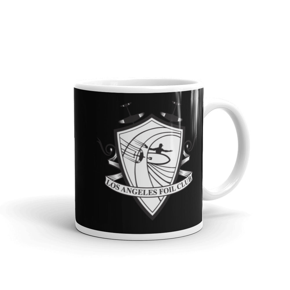 The Los Angeles Foil Club Shield mug - Black