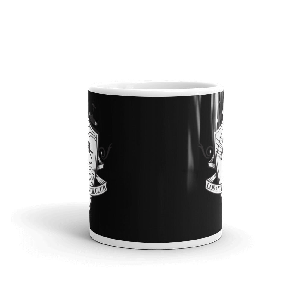 The Los Angeles Foil Club Shield mug - Black