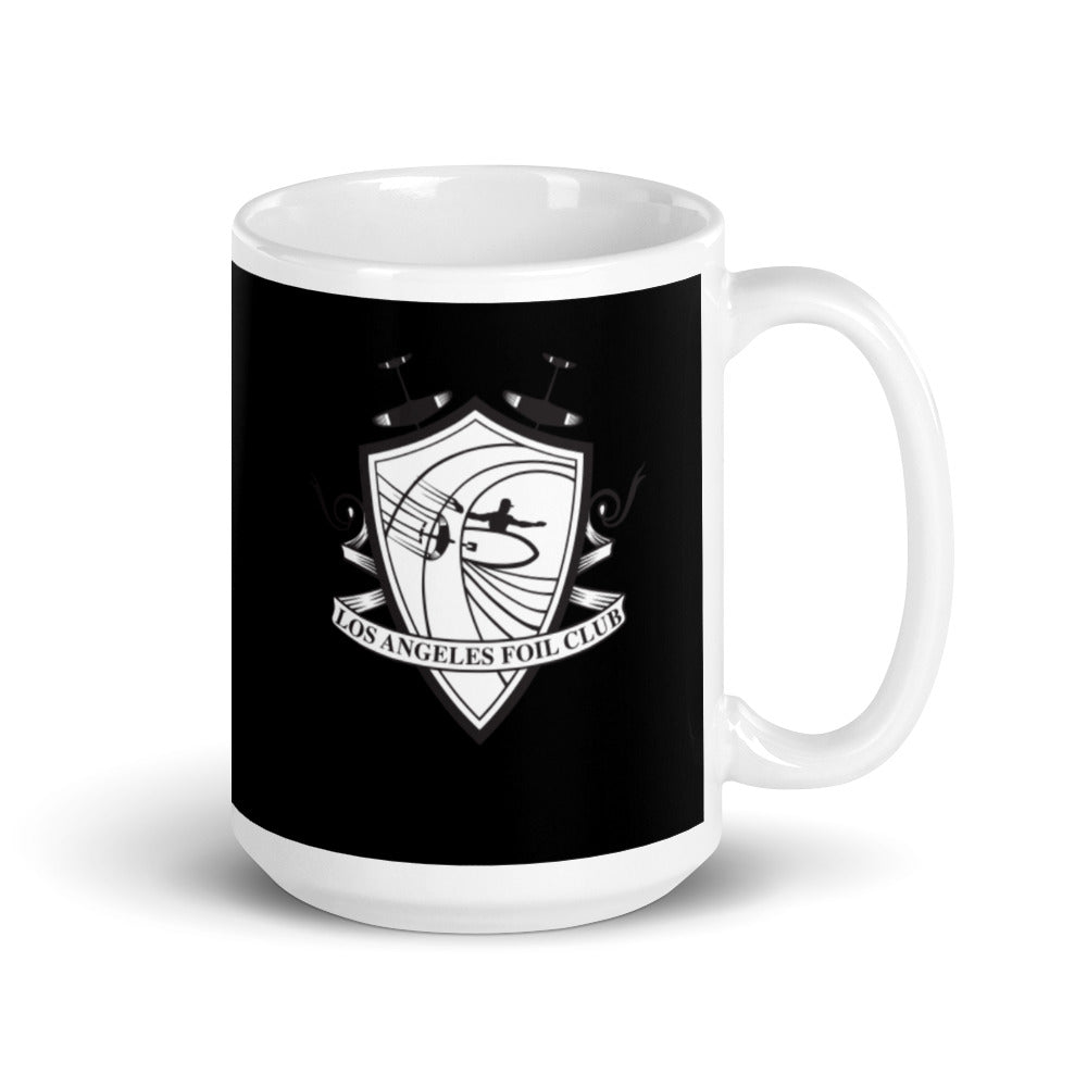 The Los Angeles Foil Club Shield mug - Black